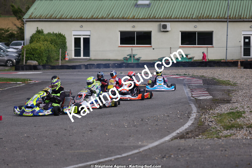 29 & 30/03/2025 : 2ème manche du Championnat du Sud au circuit d’Aigues-Vives (photos Stéphane Agnus) 2025 — karting