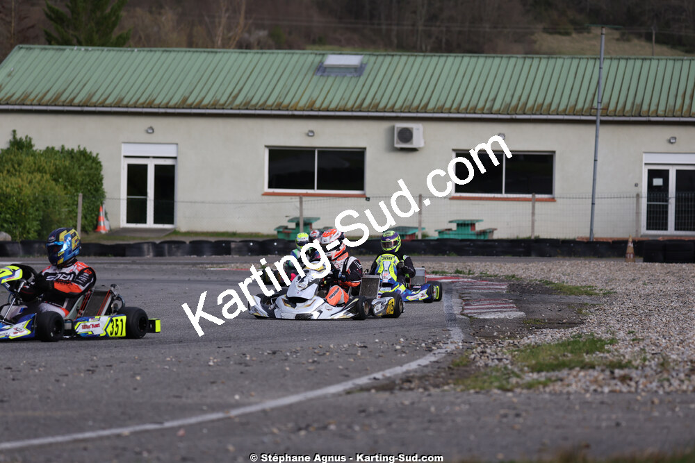 29 & 30/03/2025 : 2ème manche du Championnat du Sud au circuit d’Aigues-Vives (photos Stéphane Agnus) 2025 — karting