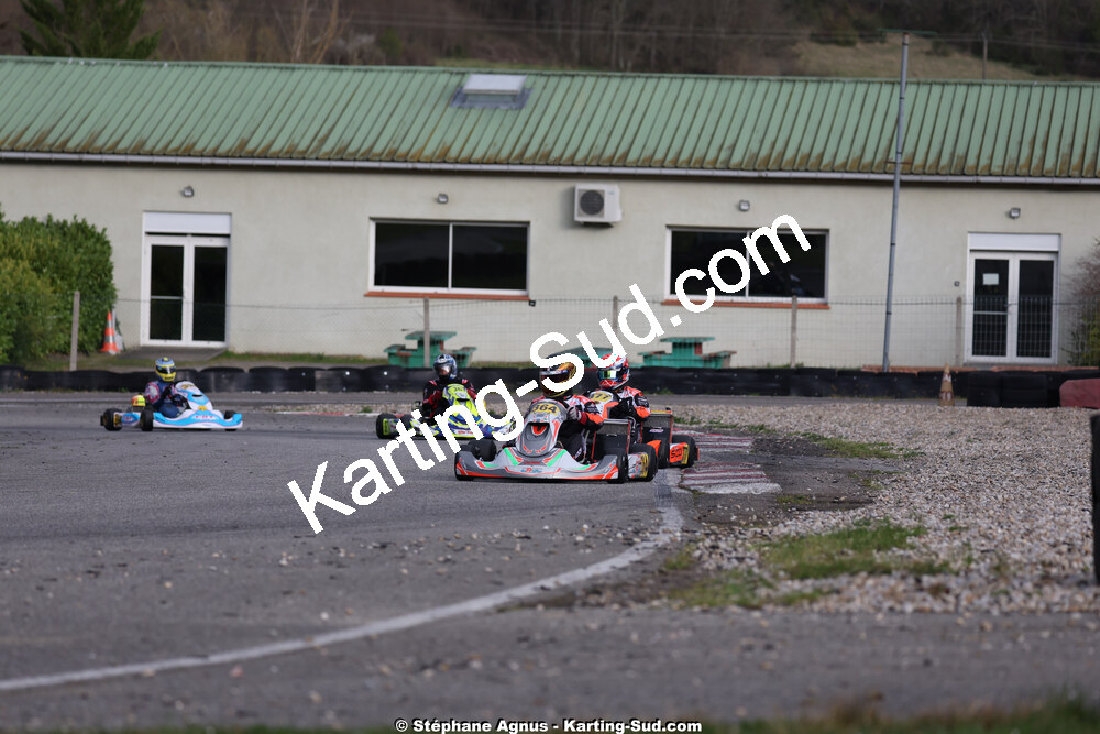 29 & 30/03/2025 : 2ème manche du Championnat du Sud au circuit d’Aigues-Vives (photos Stéphane Agnus) 2025 — karting