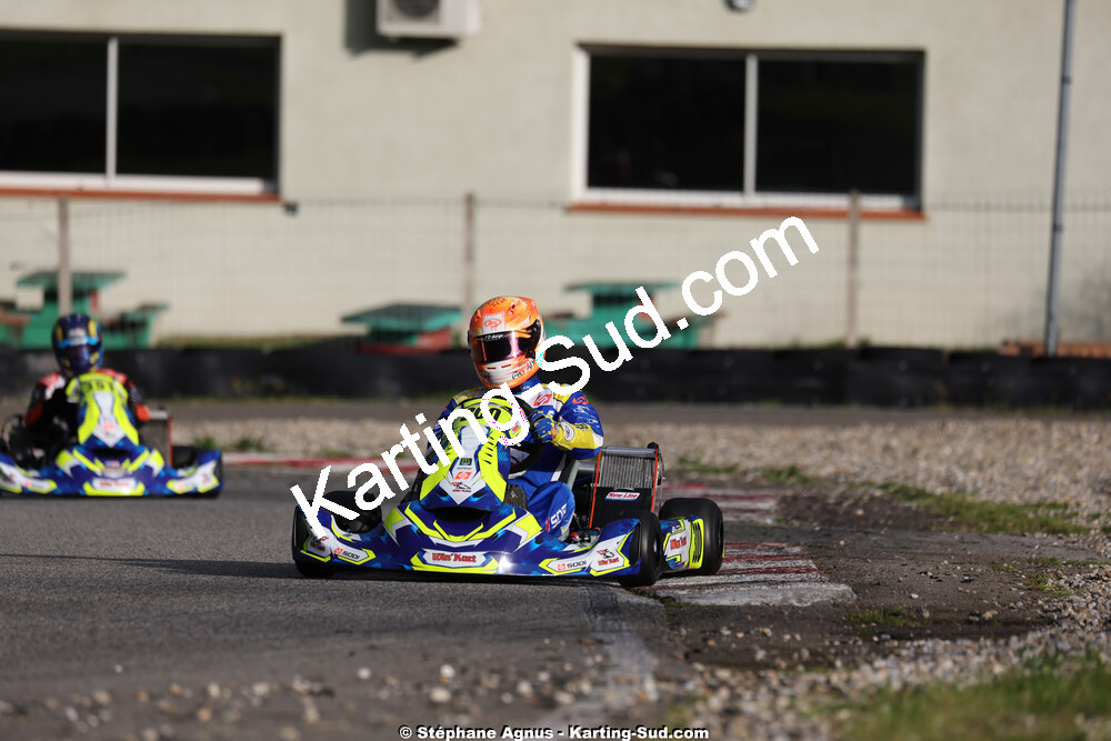 Anthony DELCUROU — 29 & 30/03/2025 : 2ème manche du Championnat du Sud au circuit d’Aigues-Vives (photos Stéphane Agnus) 2025 — karting