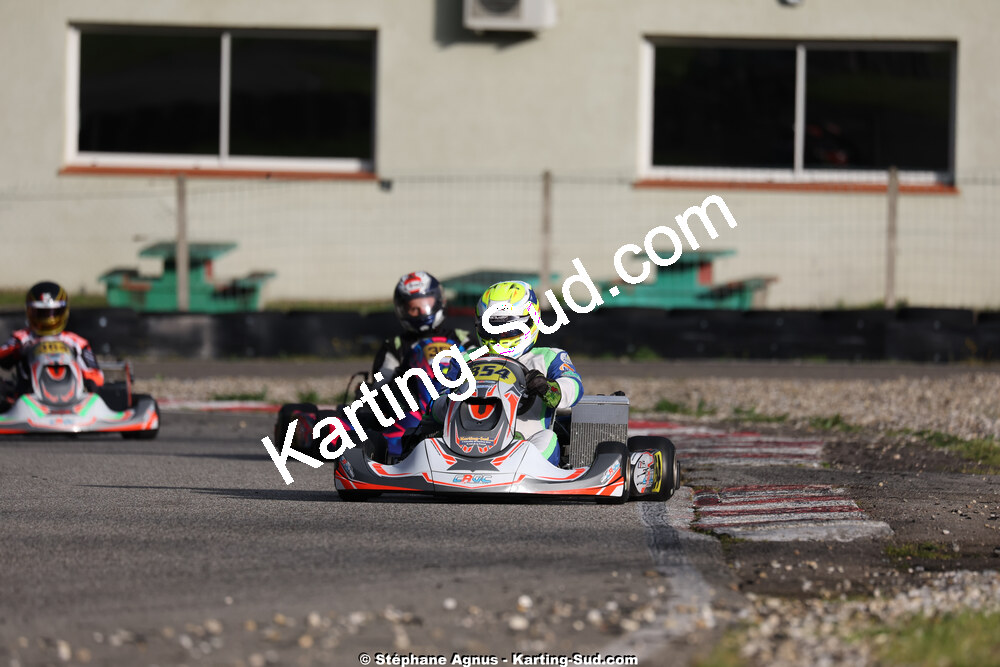 29 & 30/03/2025 : 2ème manche du Championnat du Sud au circuit d’Aigues-Vives (photos Stéphane Agnus) 2025 — karting