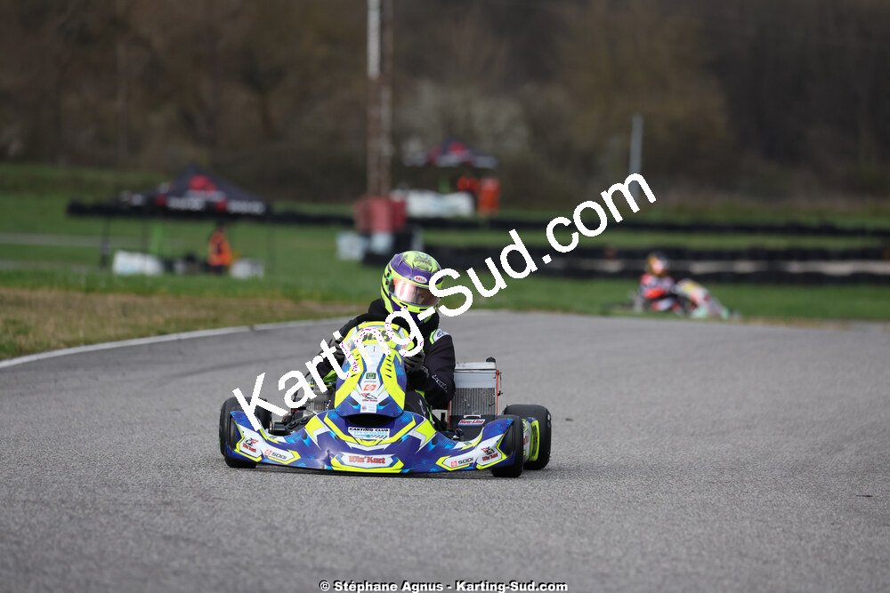 29 & 30/03/2025 : 2ème manche du Championnat du Sud au circuit d’Aigues-Vives (photos Stéphane Agnus) 2025 — karting