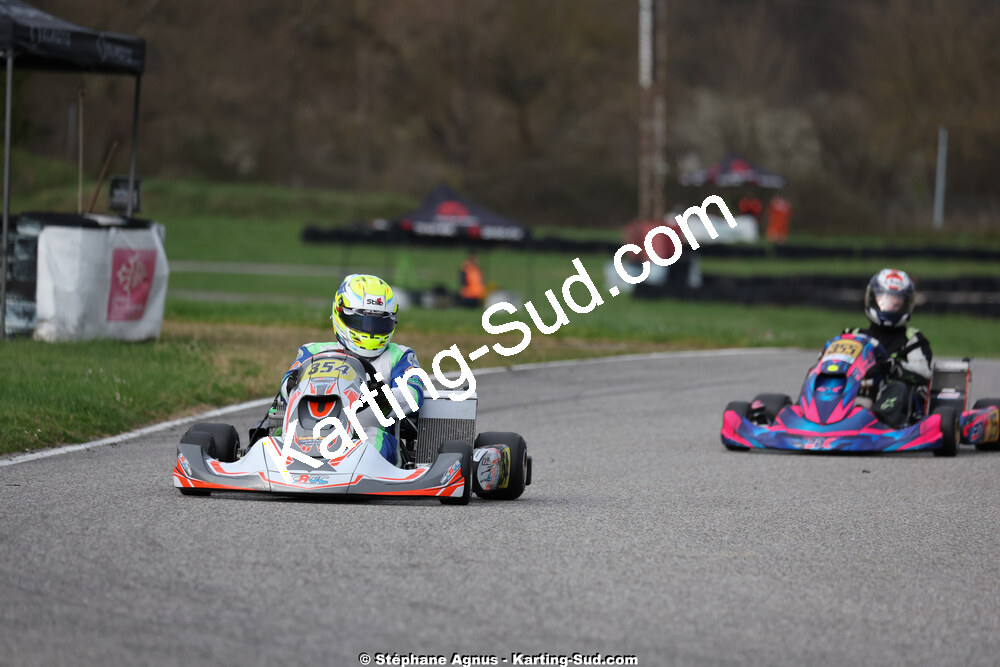 29 & 30/03/2025 : 2ème manche du Championnat du Sud au circuit d’Aigues-Vives (photos Stéphane Agnus) 2025 — karting