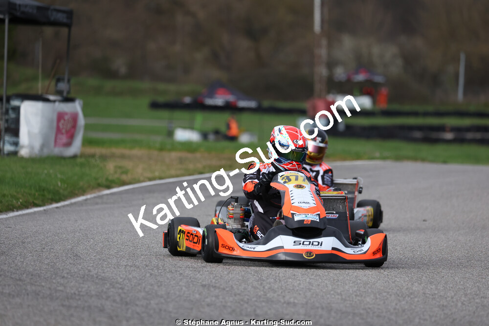 29 & 30/03/2025 : 2ème manche du Championnat du Sud au circuit d’Aigues-Vives (photos Stéphane Agnus) 2025 — karting