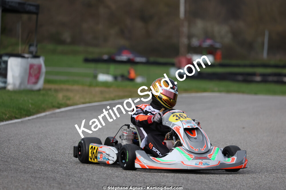 29 & 30/03/2025 : 2ème manche du Championnat du Sud au circuit d’Aigues-Vives (photos Stéphane Agnus) 2025 — karting