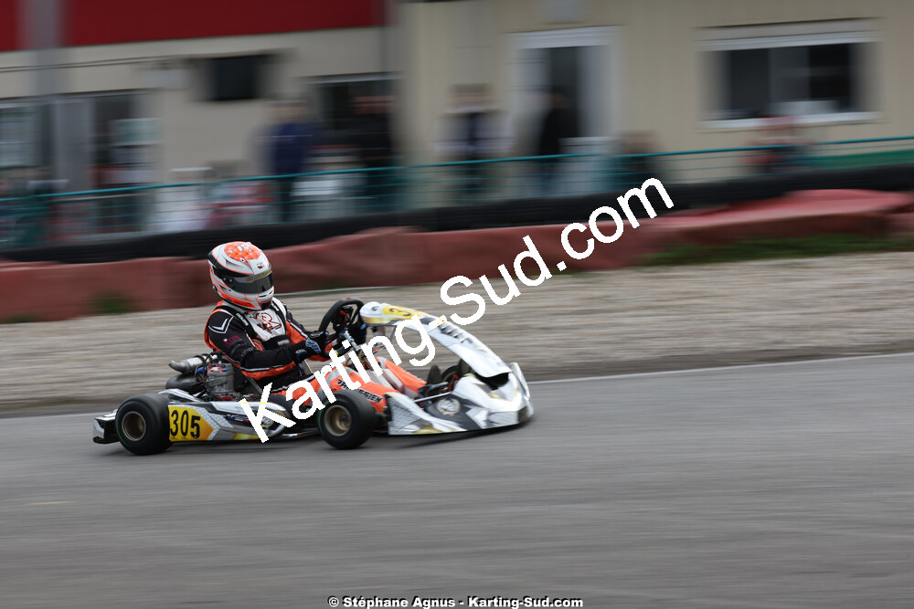29 & 30/03/2025 : 2ème manche du Championnat du Sud au circuit d’Aigues-Vives (photos Stéphane Agnus) 2025 — karting