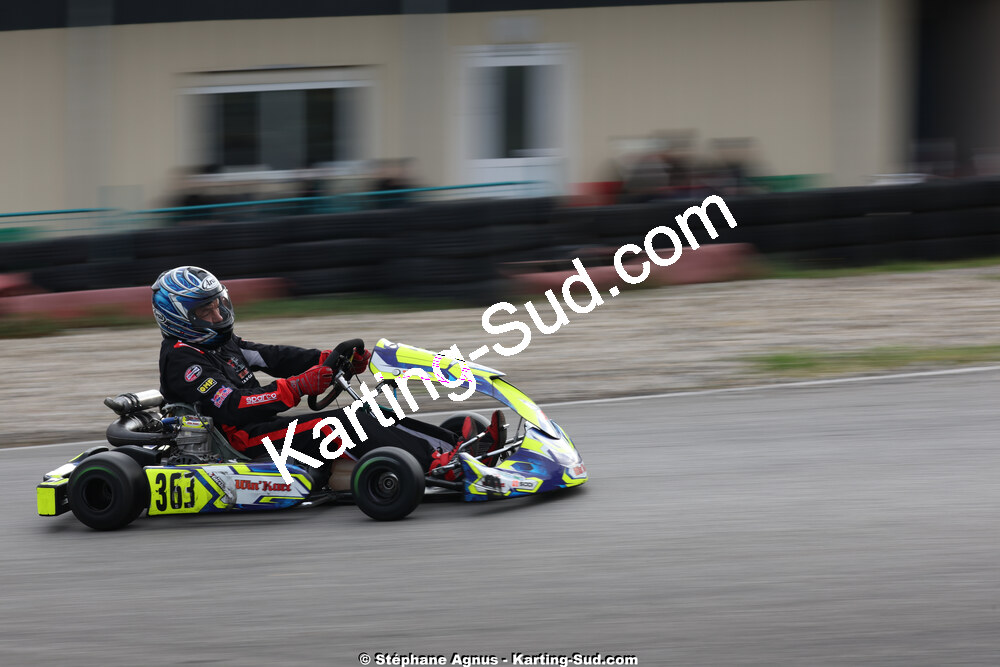 29 & 30/03/2025 : 2ème manche du Championnat du Sud au circuit d’Aigues-Vives (photos Stéphane Agnus) 2025 — karting