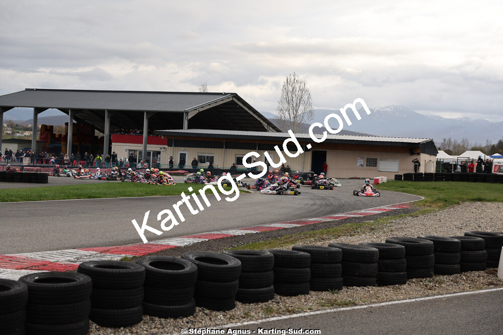 29 & 30/03/2025 : 2ème manche du Championnat du Sud au circuit d’Aigues-Vives (photos Stéphane Agnus) 2025 — karting