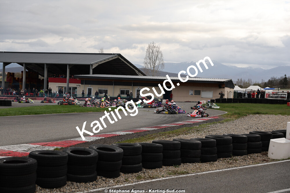 29 & 30/03/2025 : 2ème manche du Championnat du Sud au circuit d’Aigues-Vives (photos Stéphane Agnus) 2025 — karting