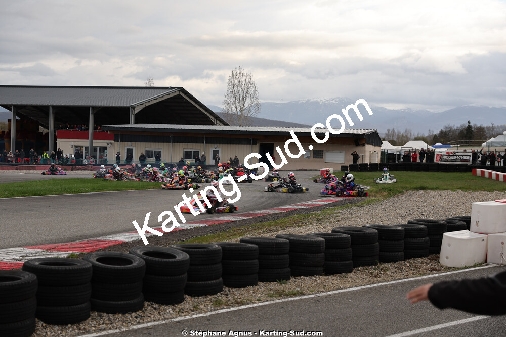 29 & 30/03/2025 : 2ème manche du Championnat du Sud au circuit d’Aigues-Vives (photos Stéphane Agnus) 2025 — karting