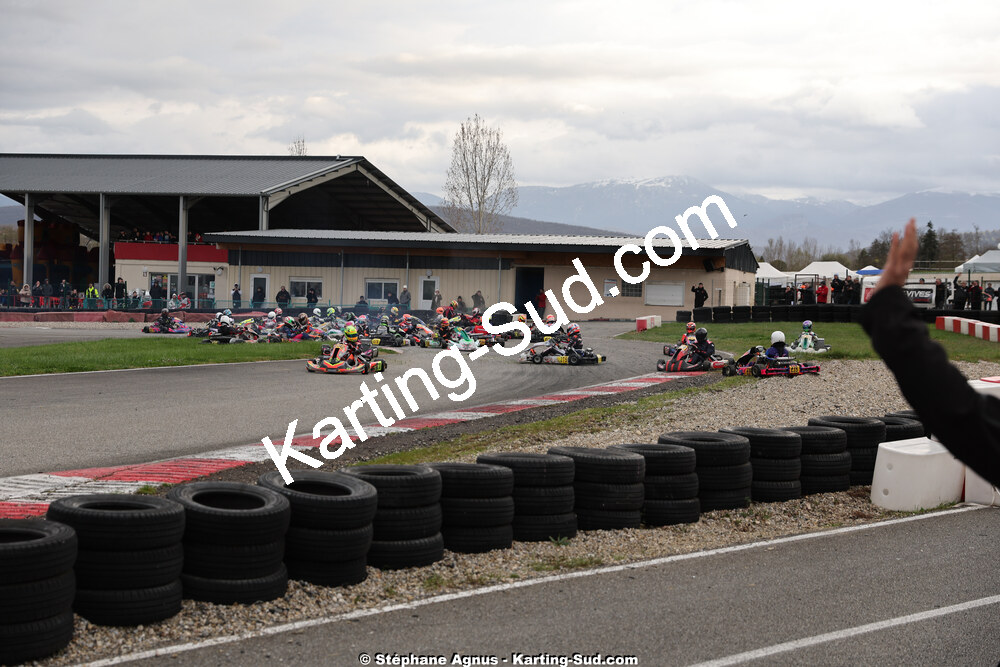 29 & 30/03/2025 : 2ème manche du Championnat du Sud au circuit d’Aigues-Vives (photos Stéphane Agnus) 2025 — karting