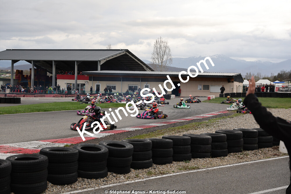 29 & 30/03/2025 : 2ème manche du Championnat du Sud au circuit d’Aigues-Vives (photos Stéphane Agnus) 2025 — karting
