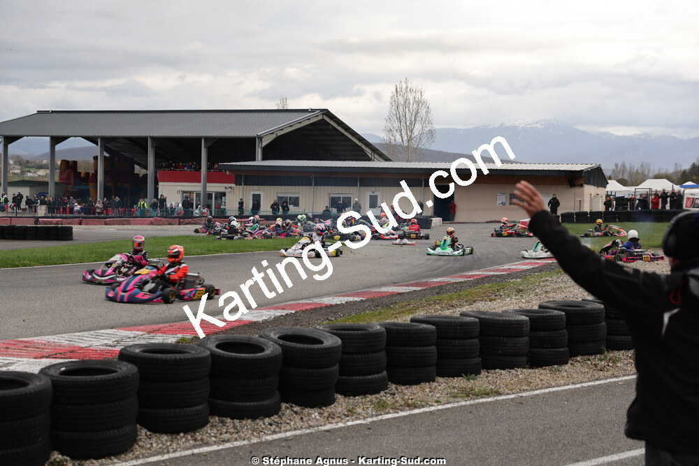 29 & 30/03/2025 : 2ème manche du Championnat du Sud au circuit d’Aigues-Vives (photos Stéphane Agnus) 2025 — karting