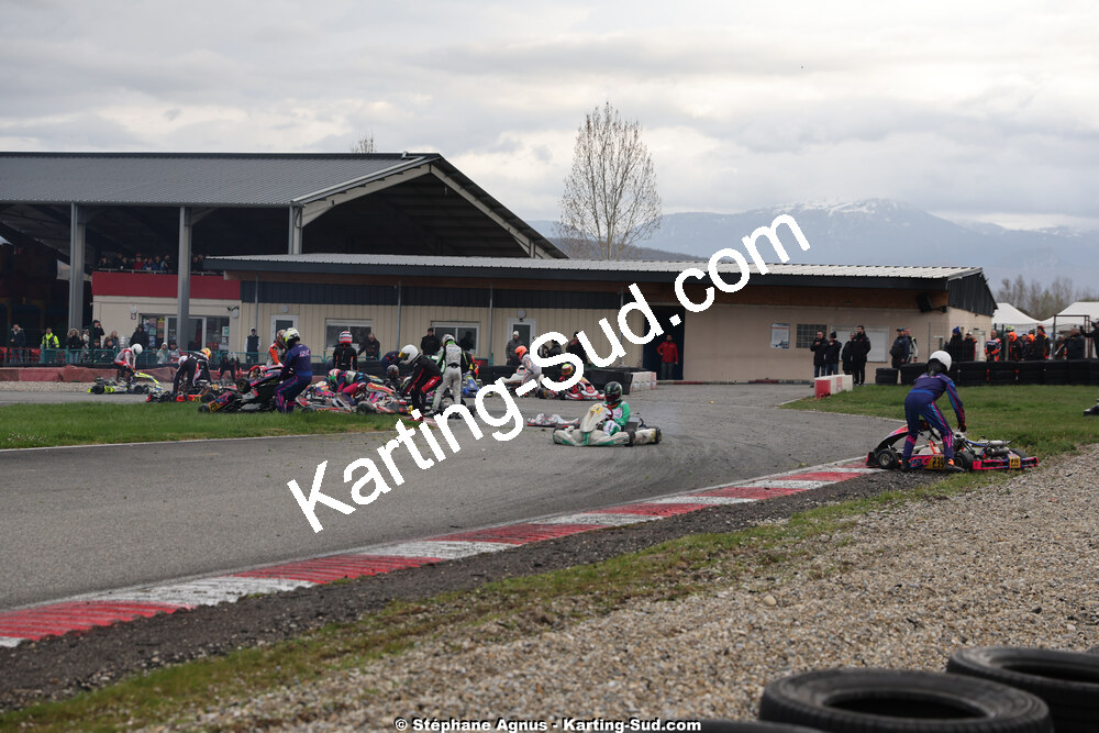 29 & 30/03/2025 : 2ème manche du Championnat du Sud au circuit d’Aigues-Vives (photos Stéphane Agnus) 2025 — karting