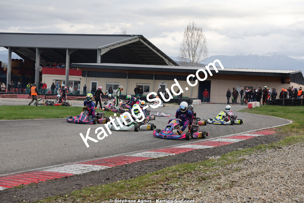 29 & 30/03/2025 : 2ème manche du Championnat du Sud au circuit d’Aigues-Vives (photos Stéphane Agnus) 2025 — karting