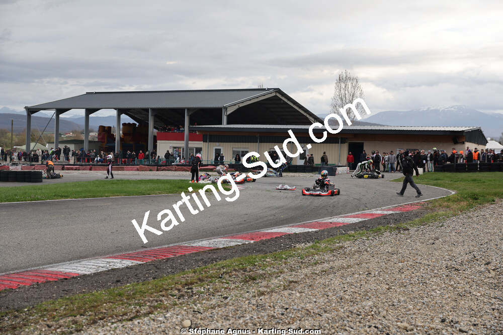 29 & 30/03/2025 : 2ème manche du Championnat du Sud au circuit d’Aigues-Vives (photos Stéphane Agnus) 2025 — karting