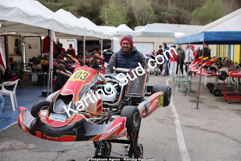 29 & 30/03/2025 : 2ème manche du Championnat du Sud au circuit d’Aigues-Vives (photos Stéphane Agnus) 2025 — karting