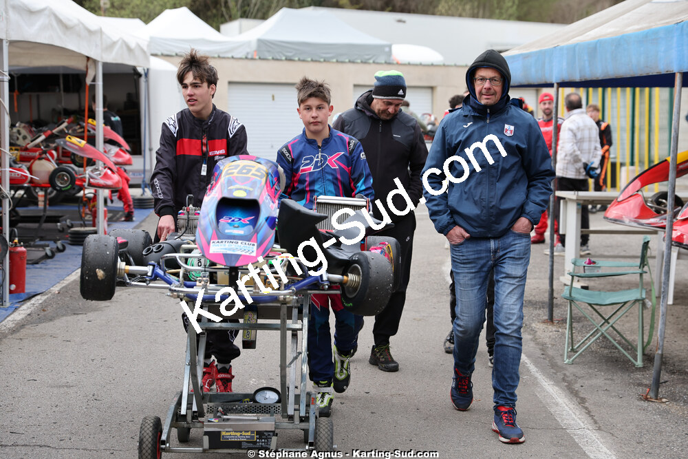 Gérard SAINT-ARROMAN, Julien SAINT-ARROMAN — 29 & 30/03/2025 : 2ème manche du Championnat du Sud au circuit d’Aigues-Vives (photos Stéphane Agnus) 2025 — karting