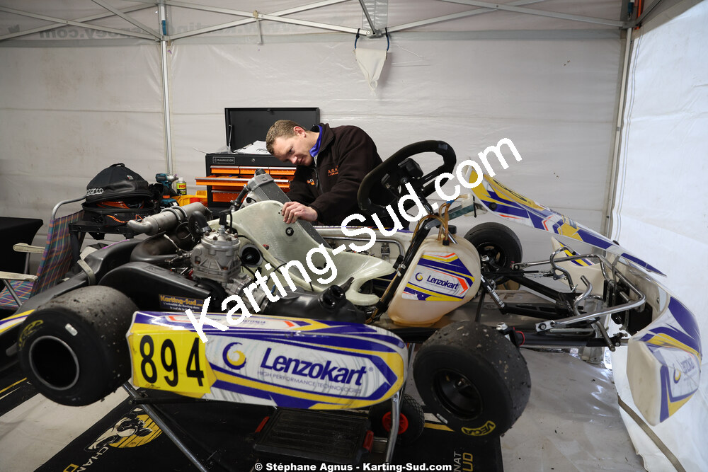 29 & 30/03/2025 : 2ème manche du Championnat du Sud au circuit d’Aigues-Vives (photos Stéphane Agnus) 2025 — karting