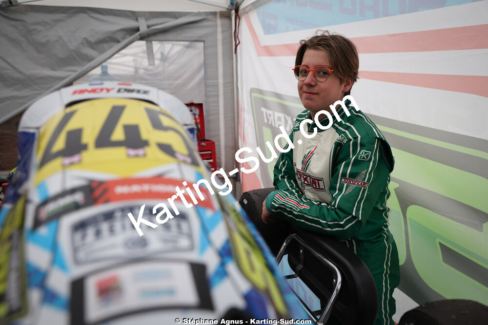 Andy DIAZ — 29 & 30/03/2025 : 2ème manche du Championnat du Sud au circuit d’Aigues-Vives (photos Stéphane Agnus) 2025 — karting