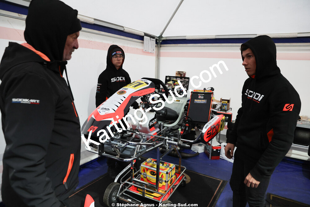 Evan MAINIER — 29 & 30/03/2025 : 2ème manche du Championnat du Sud au circuit d’Aigues-Vives (photos Stéphane Agnus) 2025 — karting