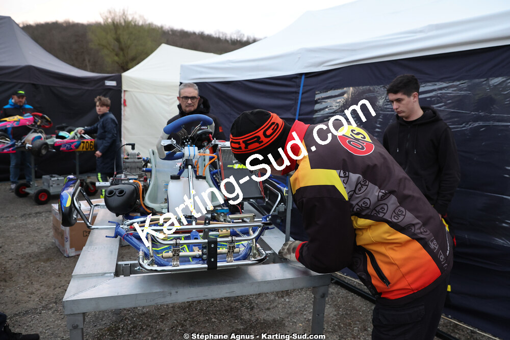 29 & 30/03/2025 : 2ème manche du Championnat du Sud au circuit d’Aigues-Vives (photos Stéphane Agnus) 2025 — karting