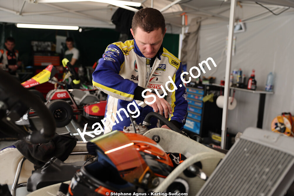 Thomas SUZANNE — 29 & 30/03/2025 : 2ème manche du Championnat du Sud au circuit d’Aigues-Vives (photos Stéphane Agnus) 2025 — karting