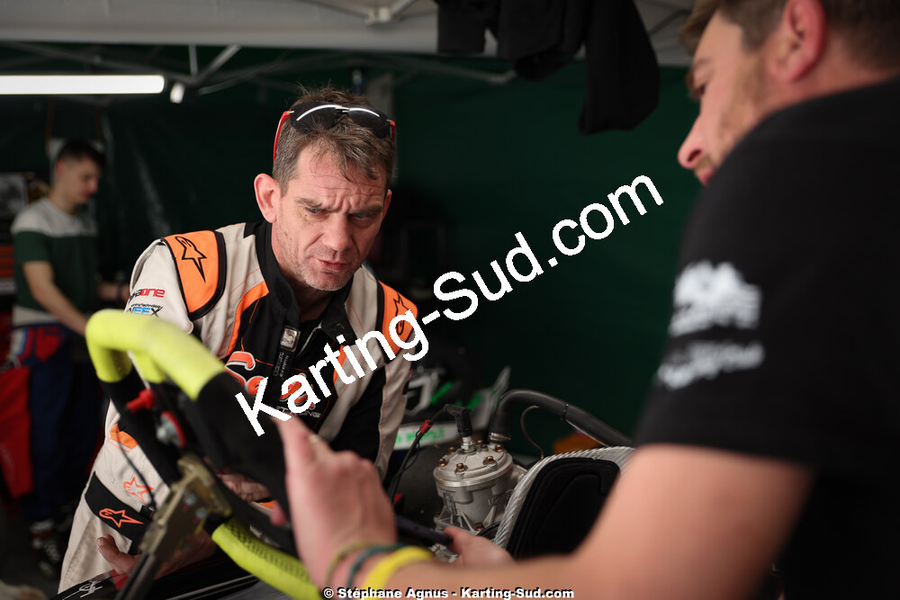 Garry FORTIER — 29 & 30/03/2025 : 2ème manche du Championnat du Sud au circuit d’Aigues-Vives (photos Stéphane Agnus) 2025 — karting
