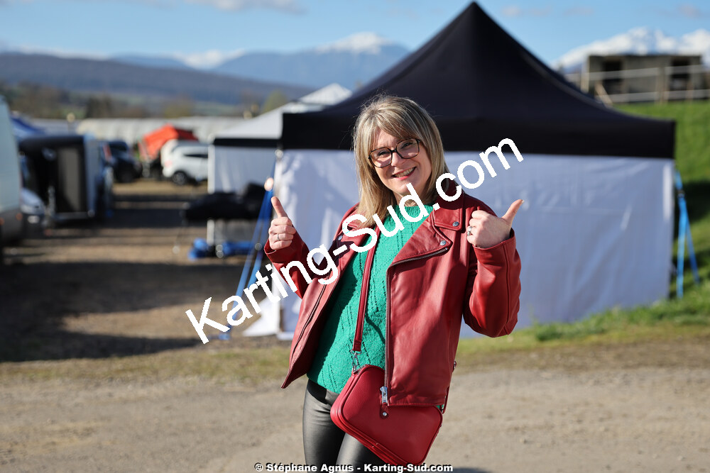 Marina PRAT — 29 & 30/03/2025 : 2ème manche du Championnat du Sud au circuit d’Aigues-Vives (photos Stéphane Agnus) 2025 — karting