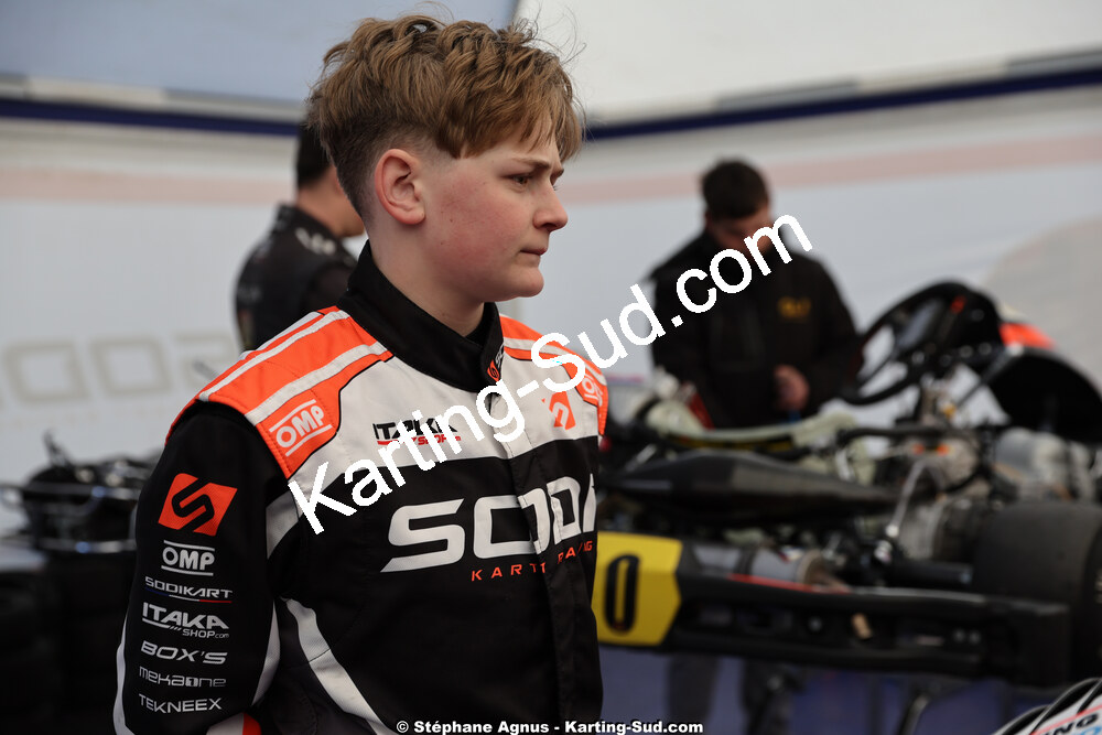 Tyméo CIAMA — 29 & 30/03/2025 : 2ème manche du Championnat du Sud au circuit d’Aigues-Vives (photos Stéphane Agnus) 2025 — karting
