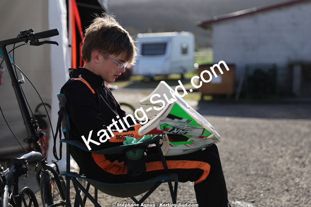 29 & 30/03/2025 : 2ème manche du Championnat du Sud au circuit d’Aigues-Vives (photos Stéphane Agnus) 2025 — karting