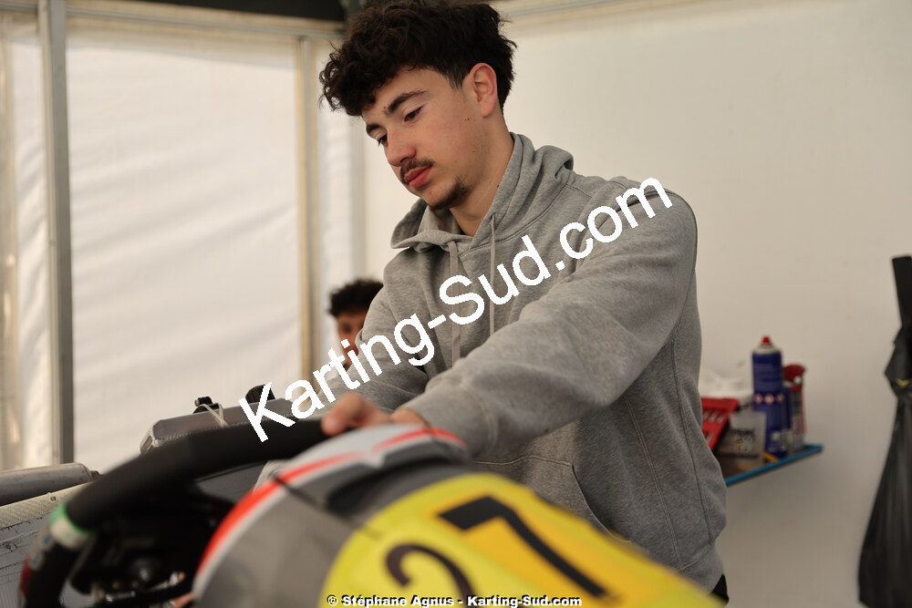 29 & 30/03/2025 : 2ème manche du Championnat du Sud au circuit d’Aigues-Vives (photos Stéphane Agnus) 2025 — karting