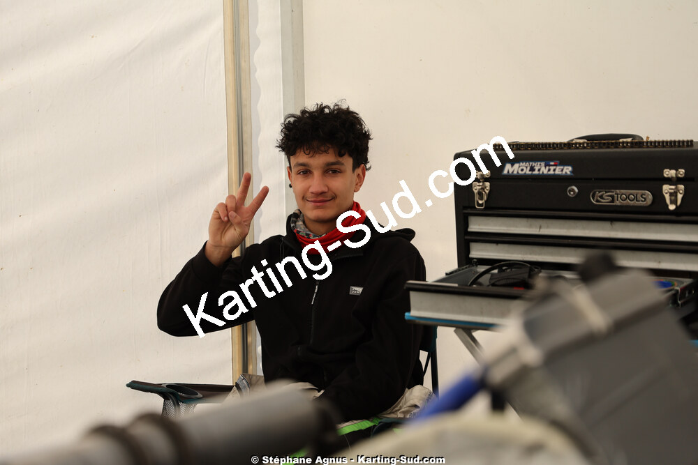 29 & 30/03/2025 : 2ème manche du Championnat du Sud au circuit d’Aigues-Vives (photos Stéphane Agnus) 2025 — karting