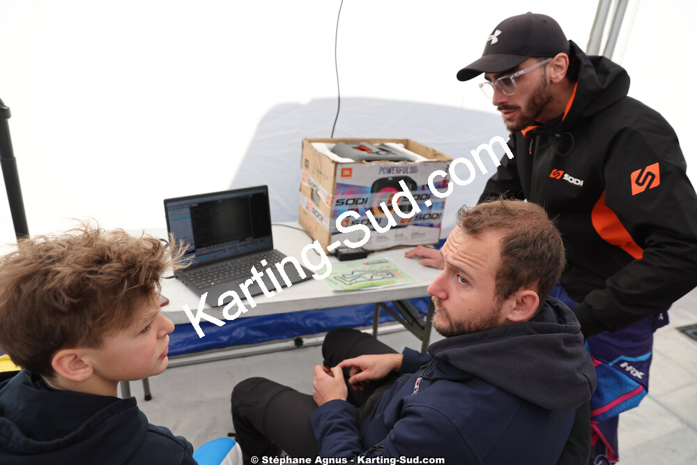 Steven SERVANT, Teo POLICAND — 29 & 30/03/2025 : 2ème manche du Championnat du Sud au circuit d’Aigues-Vives (photos Stéphane Agnus) 2025 — karting