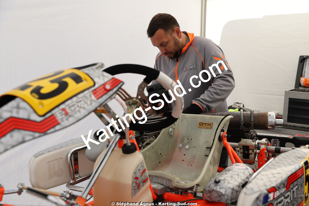 29 & 30/03/2025 : 2ème manche du Championnat du Sud au circuit d’Aigues-Vives (photos Stéphane Agnus) 2025 — karting