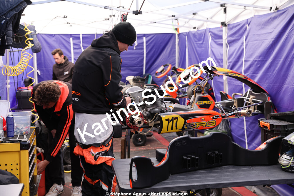 29 & 30/03/2025 : 2ème manche du Championnat du Sud au circuit d’Aigues-Vives (photos Stéphane Agnus) 2025 — karting