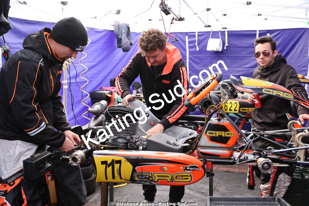29 & 30/03/2025 : 2ème manche du Championnat du Sud au circuit d’Aigues-Vives (photos Stéphane Agnus) 2025 — karting
