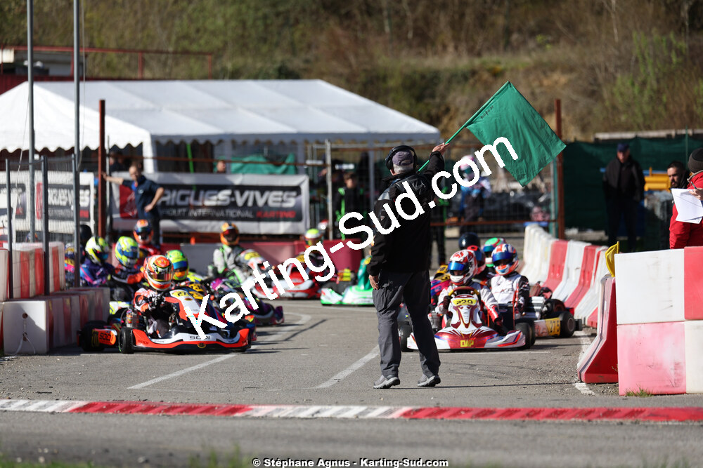 29 & 30/03/2025 : 2ème manche du Championnat du Sud au circuit d’Aigues-Vives (photos Stéphane Agnus) 2025 — karting