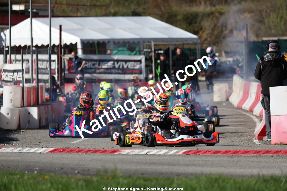 29 & 30/03/2025 : 2ème manche du Championnat du Sud au circuit d’Aigues-Vives (photos Stéphane Agnus) 2025 — karting