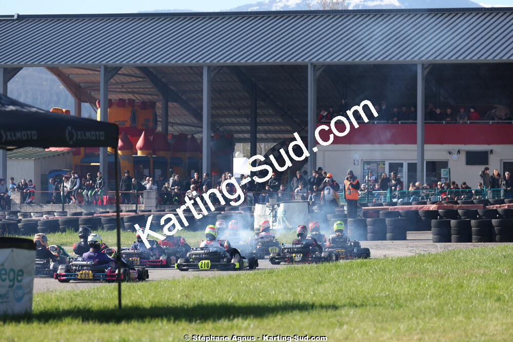 29 & 30/03/2025 : 2ème manche du Championnat du Sud au circuit d’Aigues-Vives (photos Stéphane Agnus) 2025 — karting