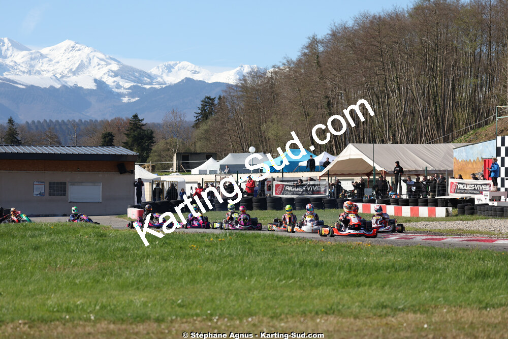 29 & 30/03/2025 : 2ème manche du Championnat du Sud au circuit d’Aigues-Vives (photos Stéphane Agnus) 2025 — karting