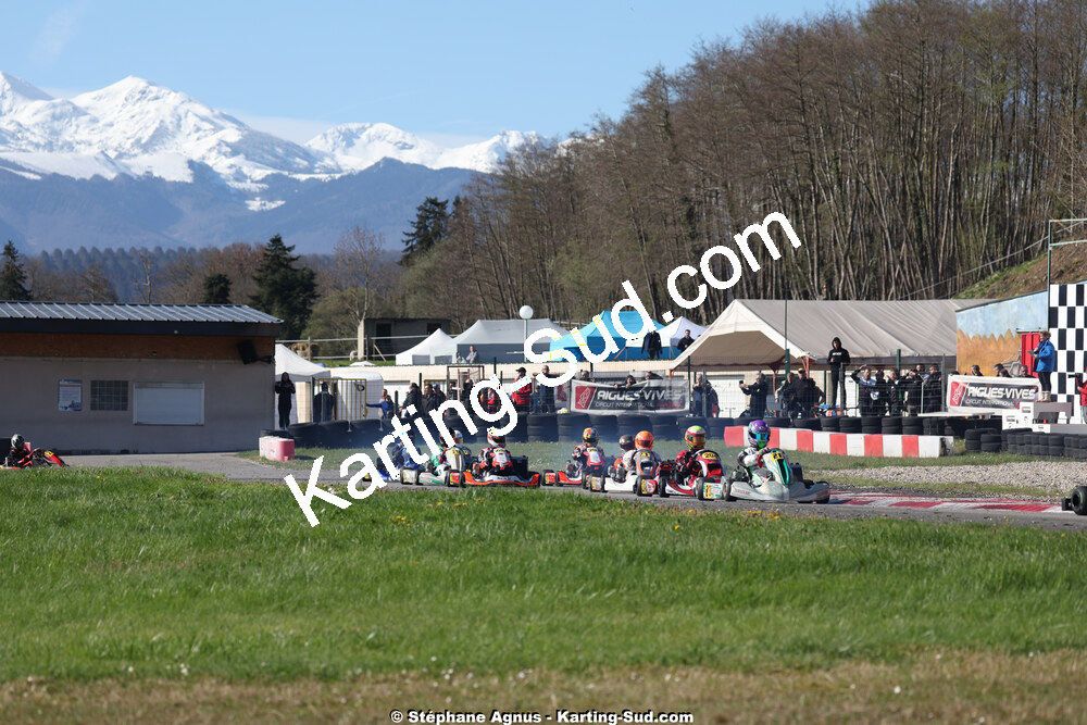 29 & 30/03/2025 : 2ème manche du Championnat du Sud au circuit d’Aigues-Vives (photos Stéphane Agnus) 2025 — karting