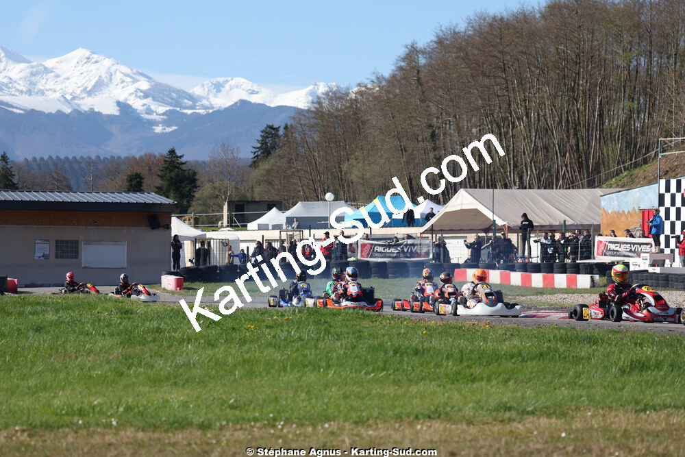 29 & 30/03/2025 : 2ème manche du Championnat du Sud au circuit d’Aigues-Vives (photos Stéphane Agnus) 2025 — karting