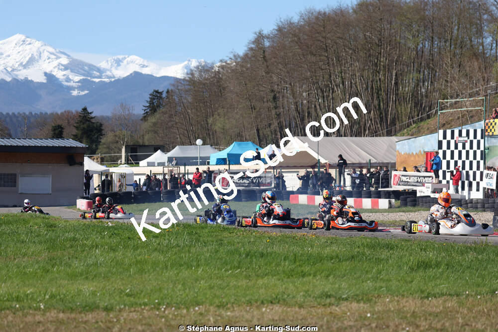 29 & 30/03/2025 : 2ème manche du Championnat du Sud au circuit d’Aigues-Vives (photos Stéphane Agnus) 2025 — karting