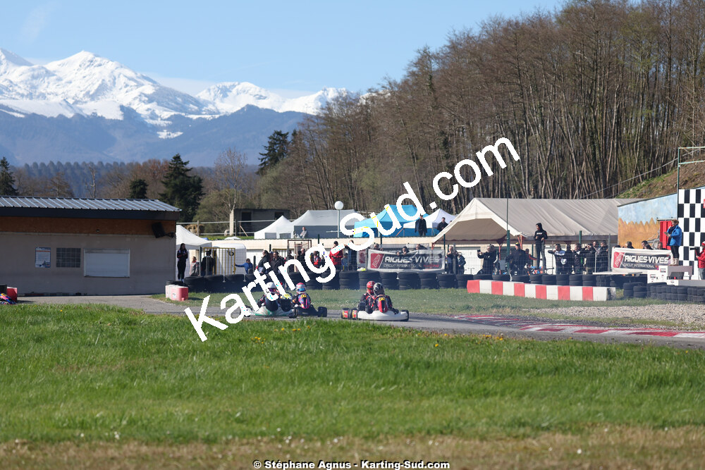 29 & 30/03/2025 : 2ème manche du Championnat du Sud au circuit d’Aigues-Vives (photos Stéphane Agnus) 2025 — karting