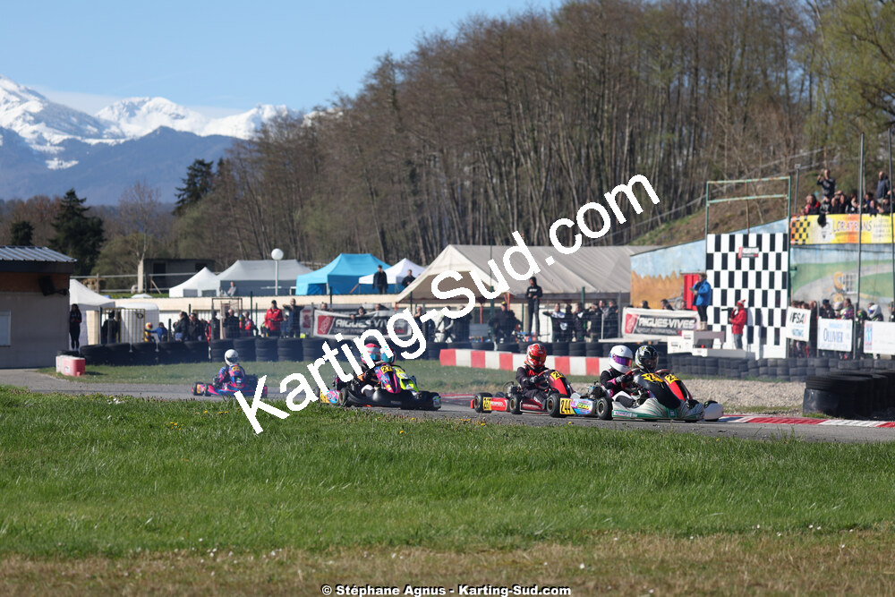 29 & 30/03/2025 : 2ème manche du Championnat du Sud au circuit d’Aigues-Vives (photos Stéphane Agnus) 2025 — karting