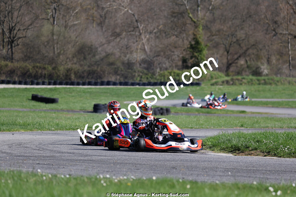 29 & 30/03/2025 : 2ème manche du Championnat du Sud au circuit d’Aigues-Vives (photos Stéphane Agnus) 2025 — karting