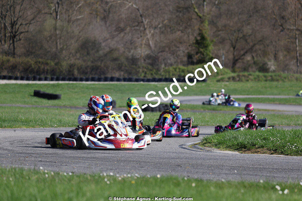 29 & 30/03/2025 : 2ème manche du Championnat du Sud au circuit d’Aigues-Vives (photos Stéphane Agnus) 2025 — karting