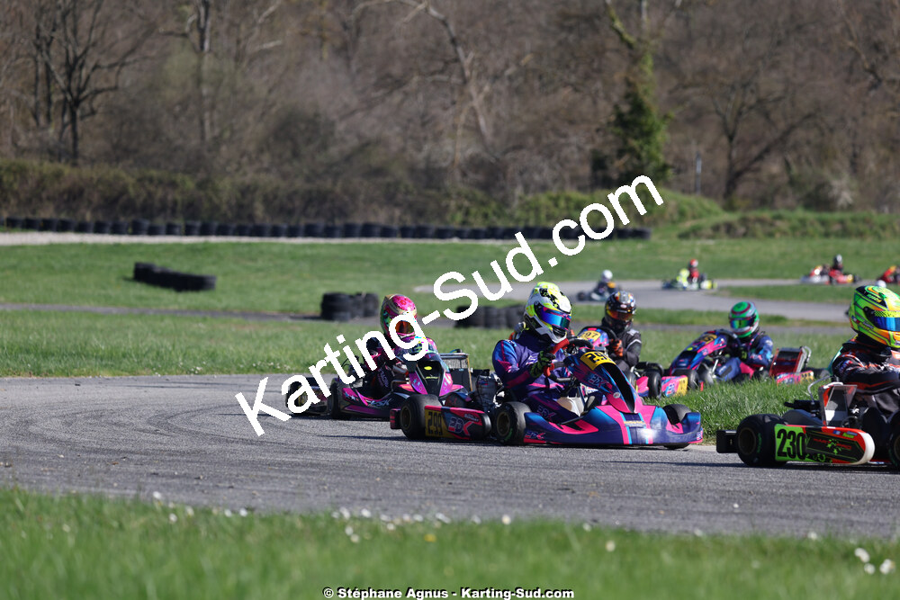 29 & 30/03/2025 : 2ème manche du Championnat du Sud au circuit d’Aigues-Vives (photos Stéphane Agnus) 2025 — karting