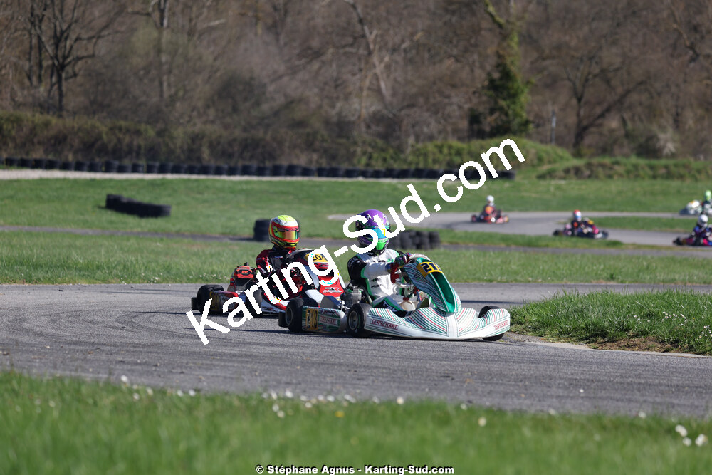 29 & 30/03/2025 : 2ème manche du Championnat du Sud au circuit d’Aigues-Vives (photos Stéphane Agnus) 2025 — karting